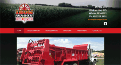 Desktop Screenshot of ironwagontruckandequipment.com